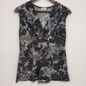 Arianne Womens Y2K Fairy Grunge Whimsigoth Babydoll Top Size XS‎ Dark Romantic